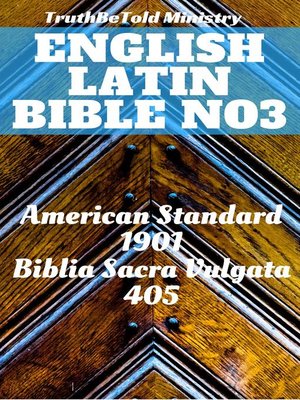 cover image of English Latin Bible No3